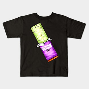 Green Sweets Vegan Bar For Vegetarian And Vegan Kids T-Shirt